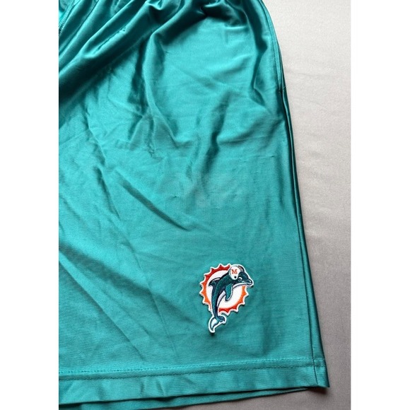 Vtg 90s 2000s Miami Dolphins NFL Shorts Men Large Green VF Imagewear  Polyester - Picture 3 of 14